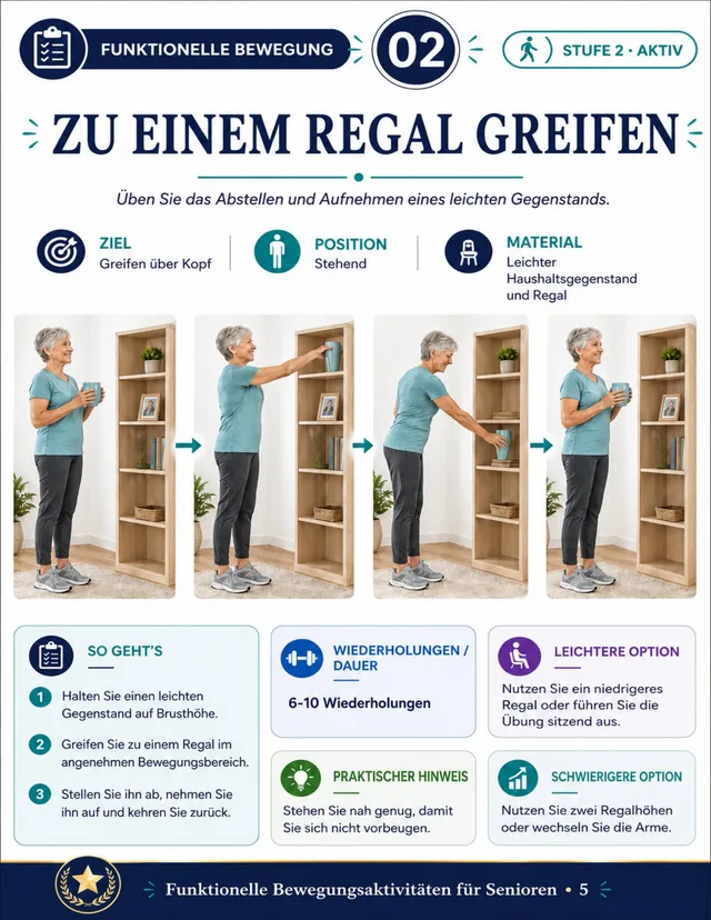 Seite aus dem Aktivitäts-Kit für Senioren